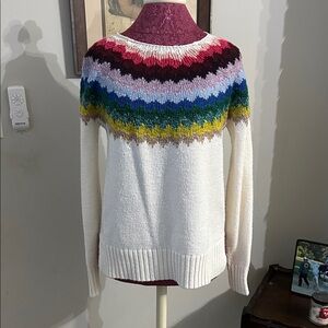 American Eagle Outfitters Colorful Chevron Sweater